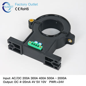 Cảm biến dòng điện hiệu ứng <span class=keywords><strong>Hall</strong></span> QNDBK1-40 AC DC 500A 600A 800A 1000A 2000A 10V 5V 4-20mA, biến áp CT lõi tách - Product Image 3
