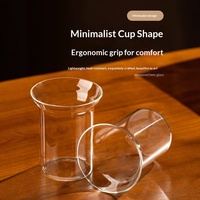 Tasse à café latte de style américain résistante aux hautes températures, ouverture évasée, design moderne et simple pour usage au bureau, boissons froides, lait