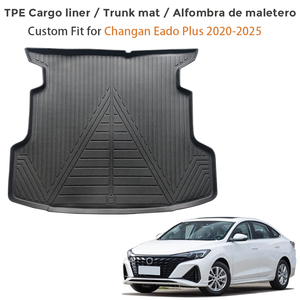 Custom Fit TPE Cargo Liner for Changan Eado Plus 2020-2025 | Waterproof All Weather Trunk Mat Anti-Slip Rear Cargo Protection - Product Image 2