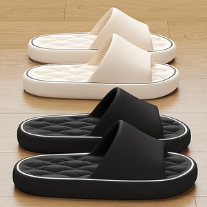 รองเท้าแตะ Veca Ultra-Soft Sporty Cloud พื้นรองเท้า TPR ลายตาราง พื้นรองเท้าด้านในเจล ซับใน PVC กันเปื้อน สำหรับผู้หญิงและผู้ชาย |   ฤดูร้อน - Product Image 2