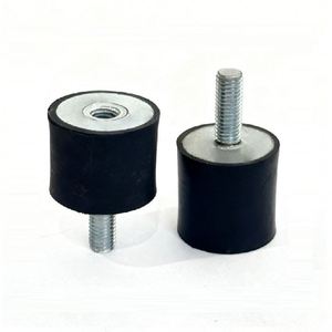 Amortiguador de Goma Tipo VD, Aislador de Vibraciones Cilíndrico con Tuerca de Cabeza Única, Amortiguador Mecánico para Motor - Product Image 2