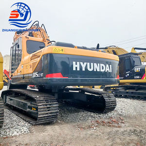 Excavatrice utilisée à prix bon marché de bonne qualité Excavatrice originale Hyundai 305LC-9T Excavatrice sur chenilles d'occasion Hyundai 305LC-9T à vendre - Product Image 4