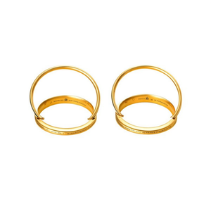 Bracciale alla moda in tonalità argento dal design minimalista per accessori di gioielleria da donna - Product Image 2
