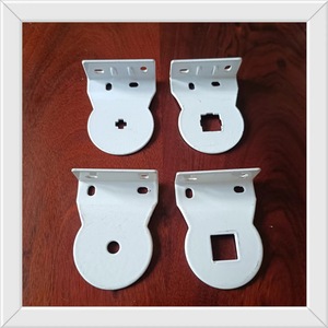 Supports muraux pour quincaillerie de rideaux, style européen, en fer, installation facile, forme personnalisée, numéro de pièce 01 - Product Image 1