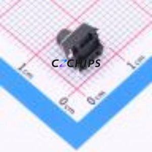 HX TS667TP 250gf 009 Tactile Switch SMD-4P,6x6mm Switch Single Pole Single Throw Round Button 2.5N Vertical Mount - Product Image 2