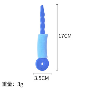 Rizador de pelo con forma de llave, herramienta de peinado que no daña el cabello, rizador para moños, herramienta de rizado de calidad de exportación, en stock. - Product Image 3