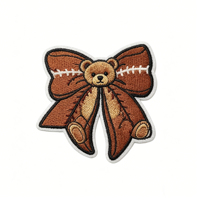 Patch thermocollant personnalisé avec logo brodé, grand badge animaux anime, patchs tissés à coudre pour vêtements, chapeaux et tissus