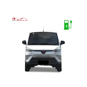 china van car new cheap used electric car second hand wuling ev50 work vans for sale