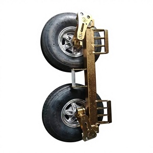 Chariot de remorquage en aluminium 5.70-8 pour voiture, support de roue de récupération, chariot auxiliaire de déplacement de véhicule, supports de chariot - Product Image 4