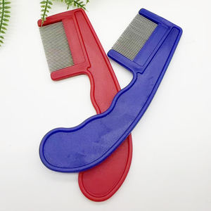 Vente chaude <span class=keywords><strong>Anti</strong></span> <span class=keywords><strong>Poux</strong></span> Grand Long Manche En Acier Inoxydable Métal <span class=keywords><strong>Poux</strong></span> Peigne Cheveux Tête <span class=keywords><strong>Poux</strong></span> Peigne <span class=keywords><strong>Efficace</strong></span> Remover Nit Peigne - Product Image 2