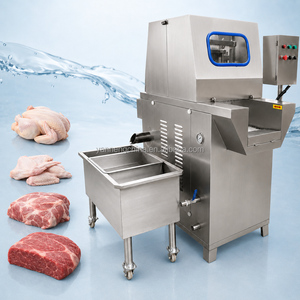 Machine d'injection de saumure à haut rendement 80 aiguilles pour bœuf, poisson, viande, poulet, poulet de chair, poitrine de poulet, canard et porc - Product Image 1