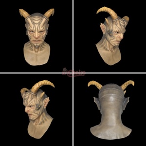 <span class=keywords><strong>Déguisement</strong></span> de fête d'Halloween Couvre-chef <span class=keywords><strong>Alien</strong></span> Horror Movie Costume Props Masque Couvre-chef Masques en silicone réalistes - Product Image 6