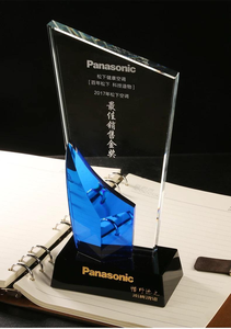 Regalo de negocios de alta calidad Trofeos de cristal Grabado Impresión en color Premio Trofeo de cristal - Product Image 6