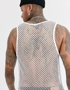 KY Novo Design Scoop Pescoço Caiu Armholes Plain Design <span class=keywords><strong>String</strong></span> <span class=keywords><strong>Vest</strong></span> Com extrema Caiu Armhole Coletes dos homens - Product Image 3