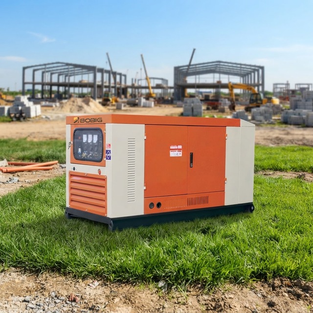 Silent Diesel Power Plant ATS Soundproof 30KW 50KW 60KW 100KW Water Cooled 3 Phase Generators Industrial Power Genset