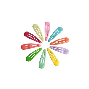 4cm coloré goutte d'huile BB Version coréenne Aron couleur mignon enfants bébé accessoires frange côté Clip cheveux ornement - Product Image 5