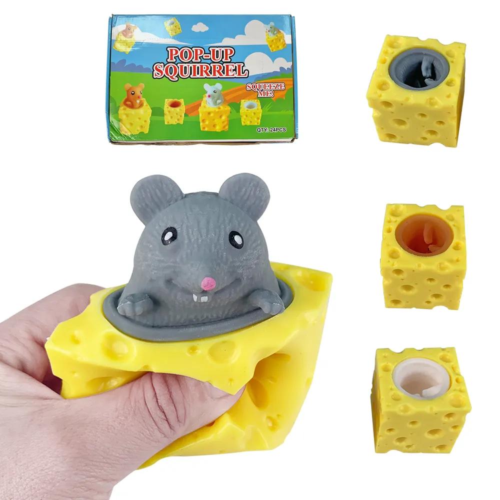 Niños Adultos Alivio del estrés Divertido Material TPR Squeeze Toy