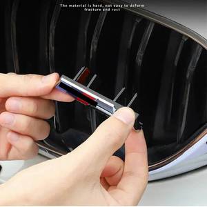 Emblème de calandre avant 3D pour <span class=keywords><strong>BMW</strong></span> X1 X2 X3 F39 F30 G80 e60 - Product Image 6