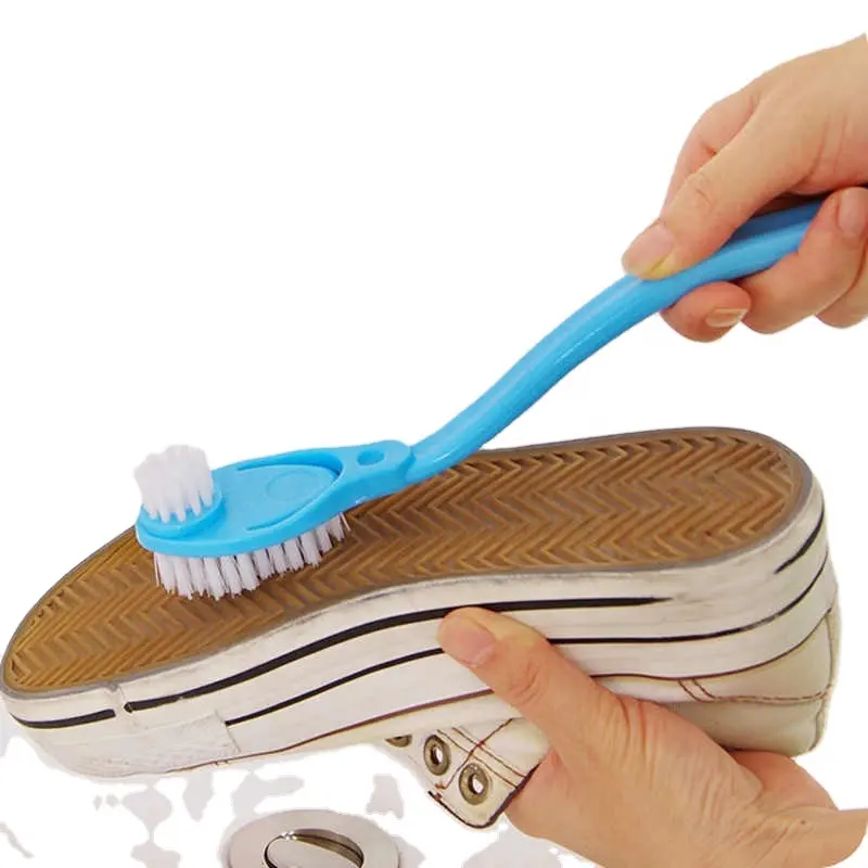 НОВАЯ щетка с двойной ручкой для чистки обуви, щетка для чистки обуви, мойка туалета, посуды, щетка для чистки обуви, инструменты для уборки дома