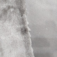 Peluche personnalisée en Velboa tricoté, largeur 160 cm, couleurs GSM, 100 % polyester, épaisse, respirante, teinte, pour pantoufles, chapeaux, doublures, jouets