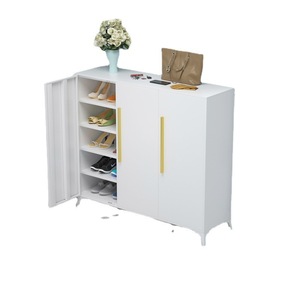 Zapatero de Acero Resistente con Cerradura, Gran Capacidad, para Exteriores, con Cerradura de Combinación Antirrobo, para Entrada, Pasillo, Recibidor, Uso Doméstico - Product Image 5