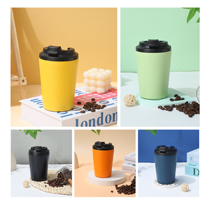 แก้วน้ำสแตนเลสเก็บความร้อนพร้อมฝาปิด แก้วกาแฟ ขายส่ง ปี 2025 - Product Image 2