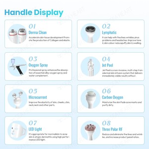 Hydramaster 8in 1/14in1 chuyên nghiệp tần số cao CO2 Bong Bóng Kim Cương Aqua lột Hydro Microdermabrasion vẻ đẹp trên khuôn mặt máy - Product Image 2