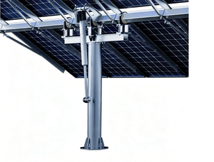 Système de suivi solaire à axe unique et poteau unique économique, équipé d'un contrôleur de suivi solaire stable, fourni par une usine professionnelle - Product Image 2
