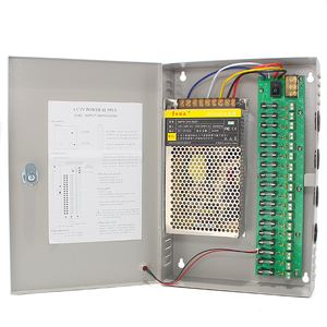 18 Cổng 20 Amp 20A 12V CCTV <span class=keywords><strong>PSU</strong></span> Tủ Cung Cấp Điện Công Nghệ <span class=keywords><strong>PTC</strong></span> - Product Image 5