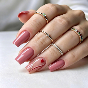 Nouvelle Tendance 2026 – Faux <span class=keywords><strong>Ongles</strong></span> en Résine ABS 100% Vierge, Sûrs et Pratiques, Faible MOQ, Vente en Gros pour Remise de Diplôme, 4 juillet, Mariage, Soirée de Bal - Product Image 2
