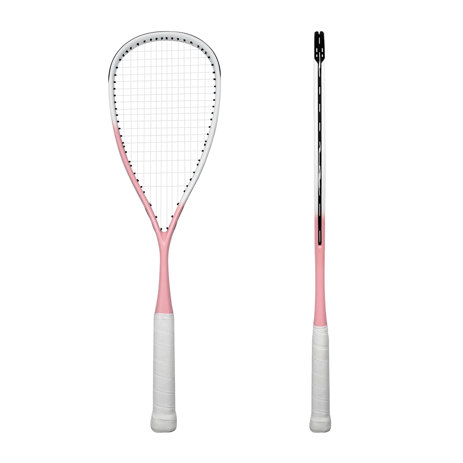 Mới đến thể thao đào tạo Squash vợt chuyên nghiệp tùy chỉnh chất lượng cao carbon composite Squash vợt