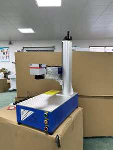 Machine de marquage laser fibre CNC 3D haute qualité 5W 10W 15W pour verre, PVC, PE, métal, silicone, compatible DXF PLT - Product Image 3