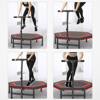 Trampoline de gymnastique d'intérieur et d'extérieur de 48 pouces, personnalisable pour adultes et enfants