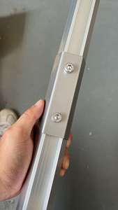 0,3 painéis solares do picovolt do alumínio do perfil + do conector do medidor 30cm, tipo fotovoltaico do perfil do sistema ferroviário da montagem - Product Image 5