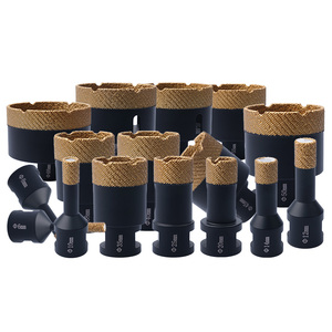 Beste Universell Passende Fliesen-, Porzellan- und Keramikbohrer, Lochschneider, Lochsäge – Vakuumbeschichteter Diamantbohrerset für Elektrowerkzeuge - Product Image 1