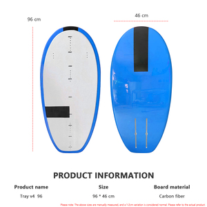 Nuevo Tabla de Foil de Carbono V4 2026 96% Carbono para Kite Foiling, Pumping y Dock Start Foiling, para Surf, Hydrofoil y Tabla de Surf - Product Image 2