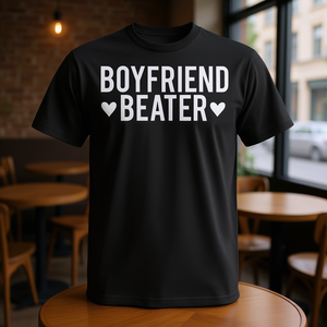 Camiseta Boyfriend Beater con humor sarcástico para mujer, regalo divertido - Product Image 3