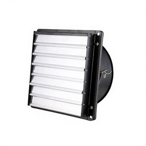 Ventilateur d'extraction carré à obturateur automatique, faible <span class=keywords><strong>bruit</strong></span>, moteur à rotor externe, ventilateur industriel 220V - Product Image 6