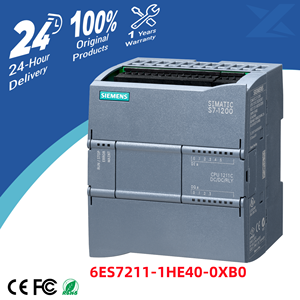 Module de contrôleur PLC Siemens 6ES7211-1HE40-0XB0 SIMATIC S7-1200 Compact <span class=keywords><strong>CPU</strong></span> <span class=keywords><strong>1211C</strong></span> <span class=keywords><strong>DC</strong></span>/<span class=keywords><strong>DC</strong></span>/<span class=keywords><strong>DC</strong></span>, neuf et d'origine - Product Image 1