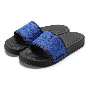 Xsheng OEM Do Your Brand Custom Slides High Quality Custom Soft Pvc Unisex Slide Sandals Slippers Men Slippers New Design 2023