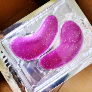 Patchs hydrogel pour les <span class=keywords><strong>yeux</strong></span> de dernière conception avec masque pour les <span class=keywords><strong>yeux</strong></span> au collagène inspiré des peptides scintillants pour les soins de la peau des femmes et des hommes - Product Image 1