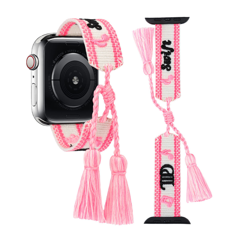 161-(Taylor)Embroidered Watch Band