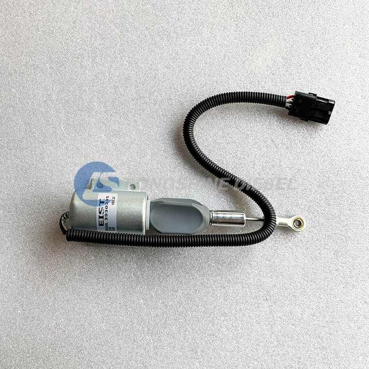 Diesel Engine Part 12V Fuel Solenoid Valve 3930235 for Cummins 6CT ...