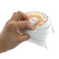 Éponges de nettoyage réutilisables, Double face, antiadhésives, en Cellulose, en pâte de bois compressée