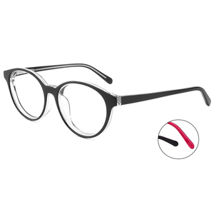Elegante acetato gafas marcos para los niños estilo redondo aceptar gafas <span class=keywords><strong>de</strong></span> <span class=keywords><strong>sol</strong></span> lente marcos ópticos - Product Image 4