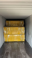 Puntal de Encofrado de Acero Q235 Pintado de Amarillo para Construcción, Soporte de Losa Ajustable en Altura