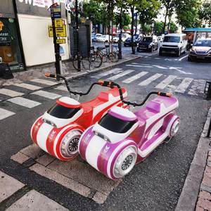 Moto électrique populaire HNHPYL en plastique à batterie pour enfants, utilisation intérieure/extérieure, capacité 100-500 kg, idéale pour le shopping - Product Image 3
