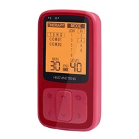 KM360 Konmed Appareil TENS portable en ABS, masseur médical chauffant pour soulager la douleur, stimulateur musculaire confortable, électrode adhésive EMS