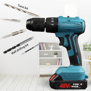 Taladro de Impacto Manual de 13 mm con Motor Sin Escobillas de Súper Potencia de 220 V para Construcción, Modelo 2025 - Product Image 6