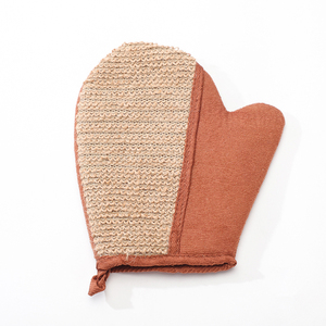 Gants exfoliants marocain kess, gants de gommage mitaines, serviettes à main 100% coton - Product Image 2